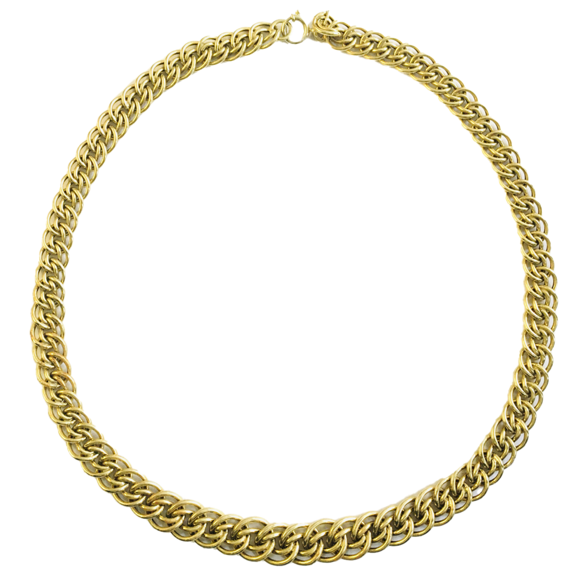 Post-1980s 14KT Yellow Gold Necklace front