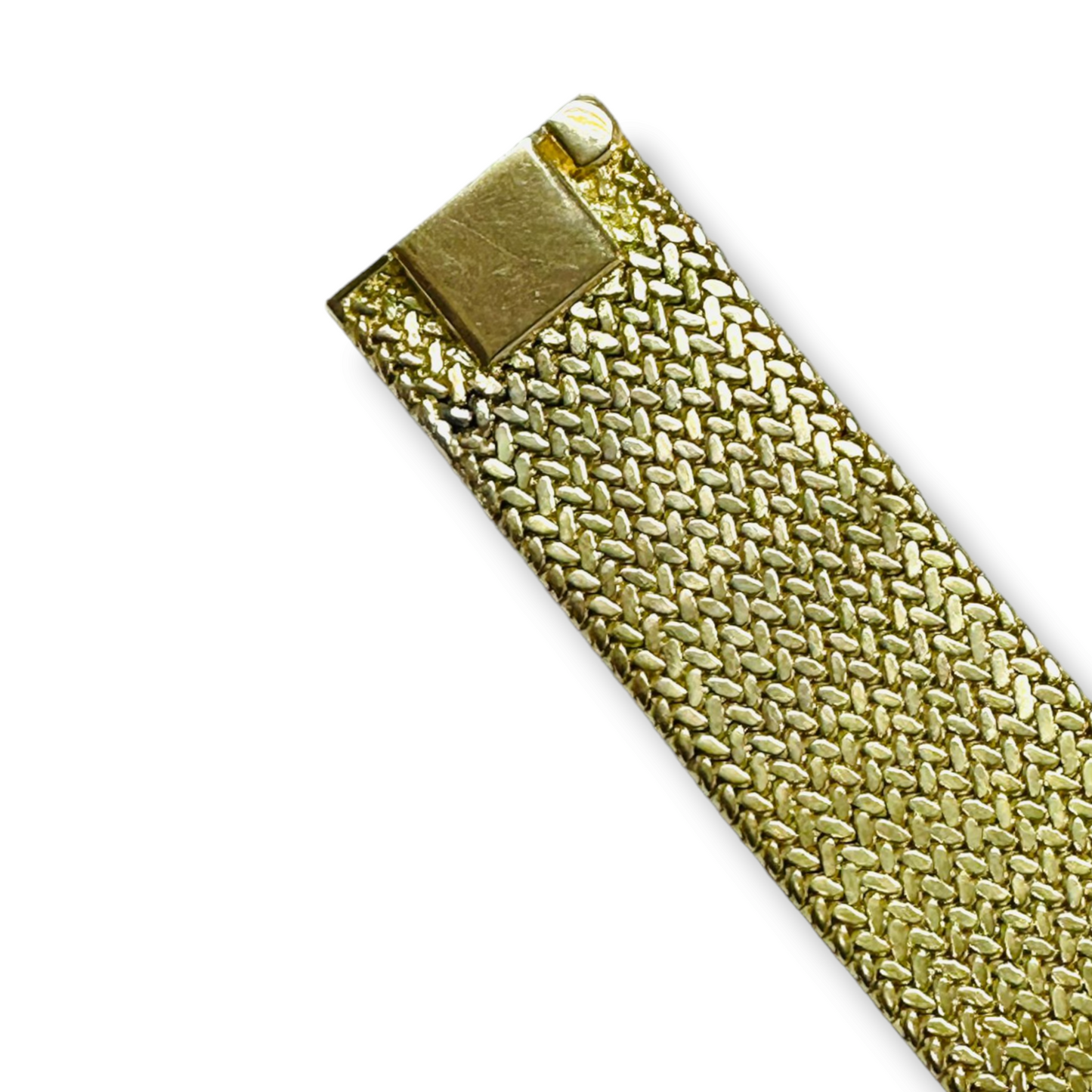Georges Lenfant France 1960s 18KT Yellow Gold Bracelet close-up details