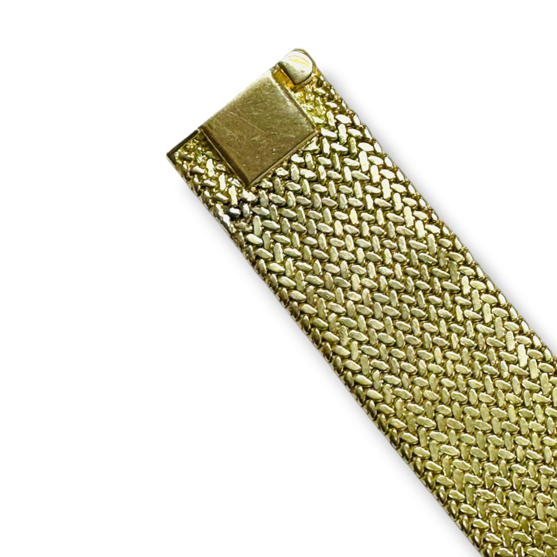 Georges Lenfant France 1960s 18KT Yellow Gold Bracelet close-up details