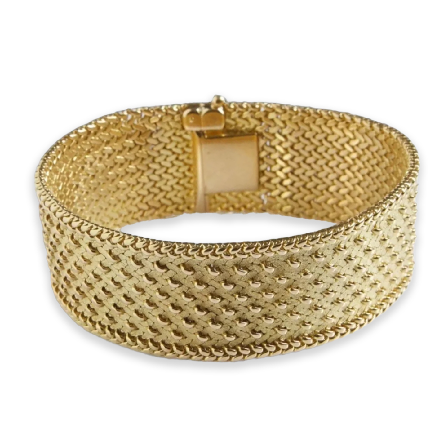 Georges Lenfant France 1960s 18KT Yellow Gold Bracelet front