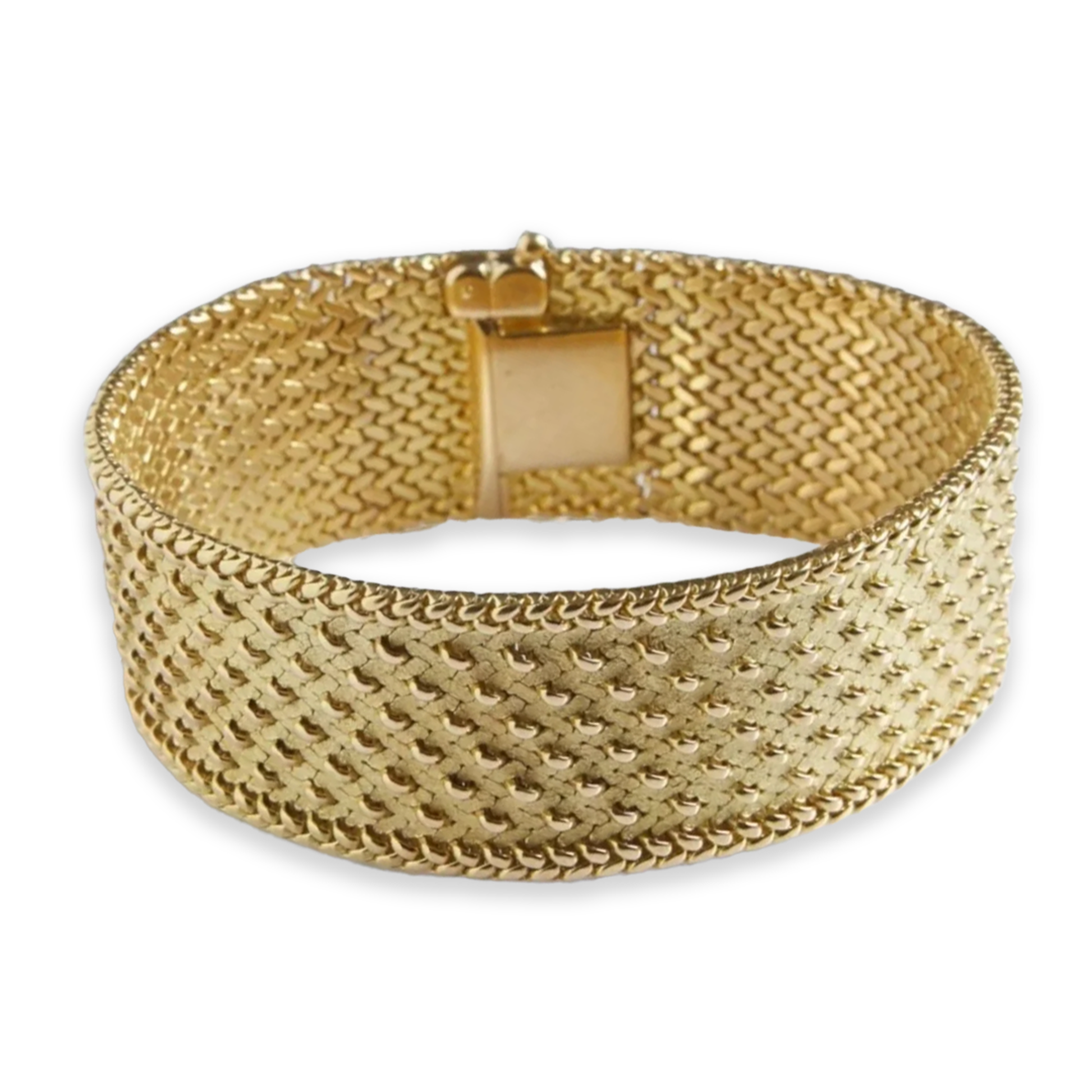 Georges Lenfant France 1960s 18KT Yellow Gold Bracelet front