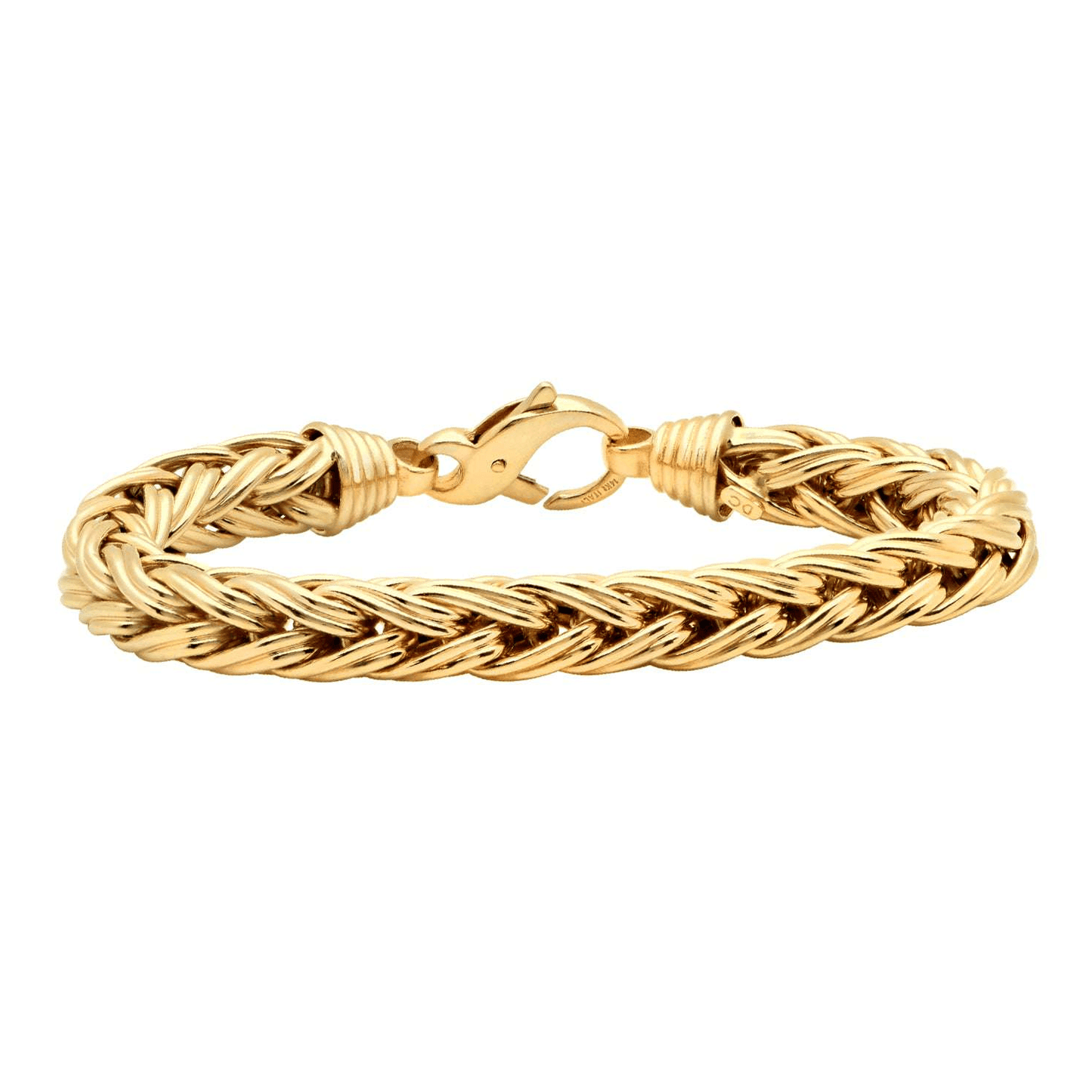 Italian Post-1980s 14KT Yellow Gold Bracelet front