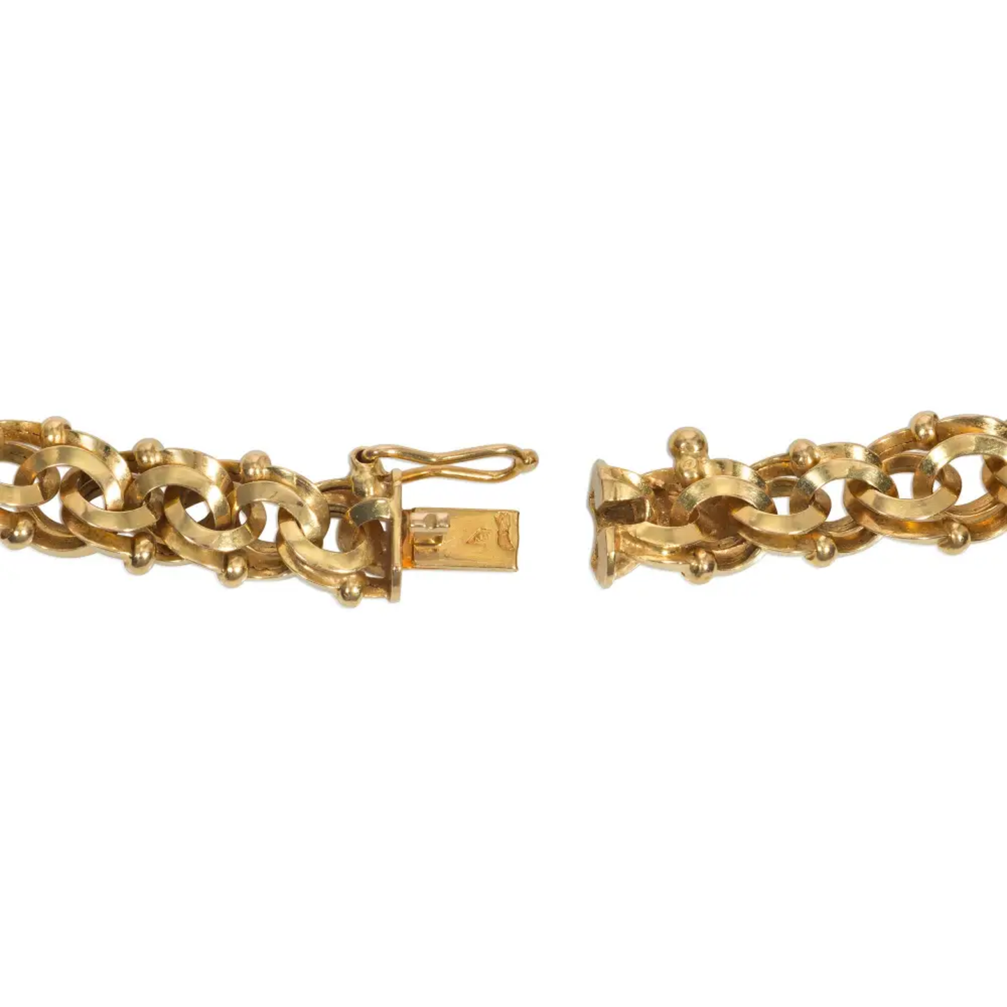 Victorian 18KT Yellow Gold Necklace clasp