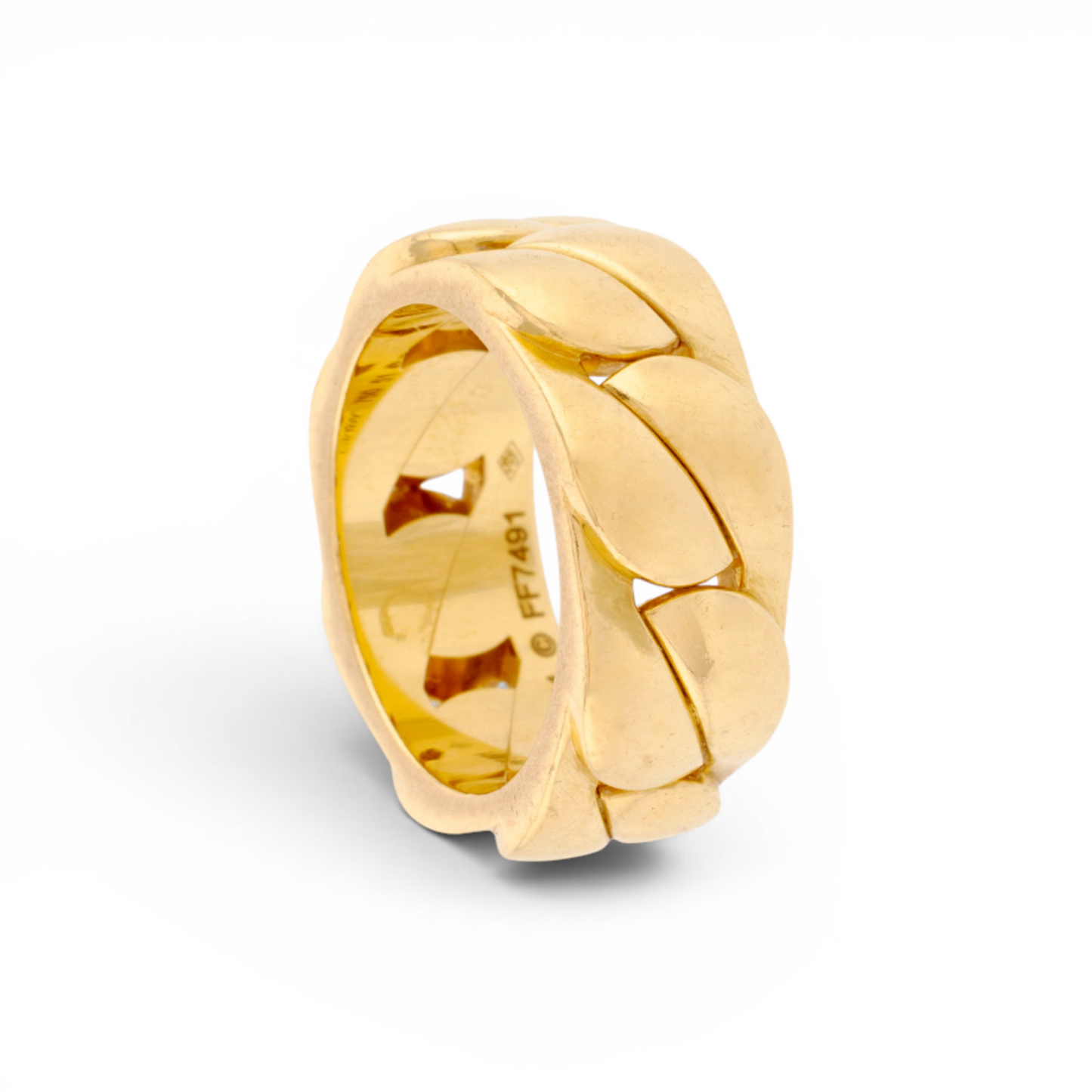 Cartier 1980s 18KT Yellow Gold Ring number