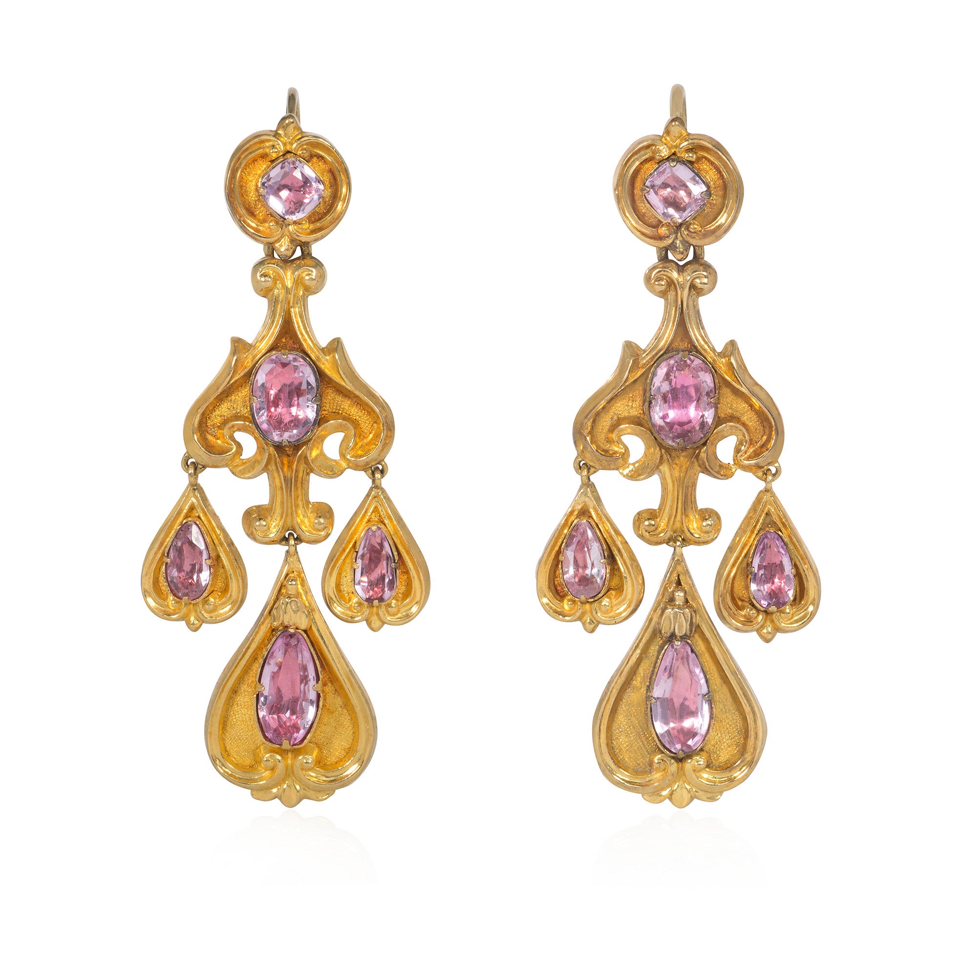 example of girandole earrings