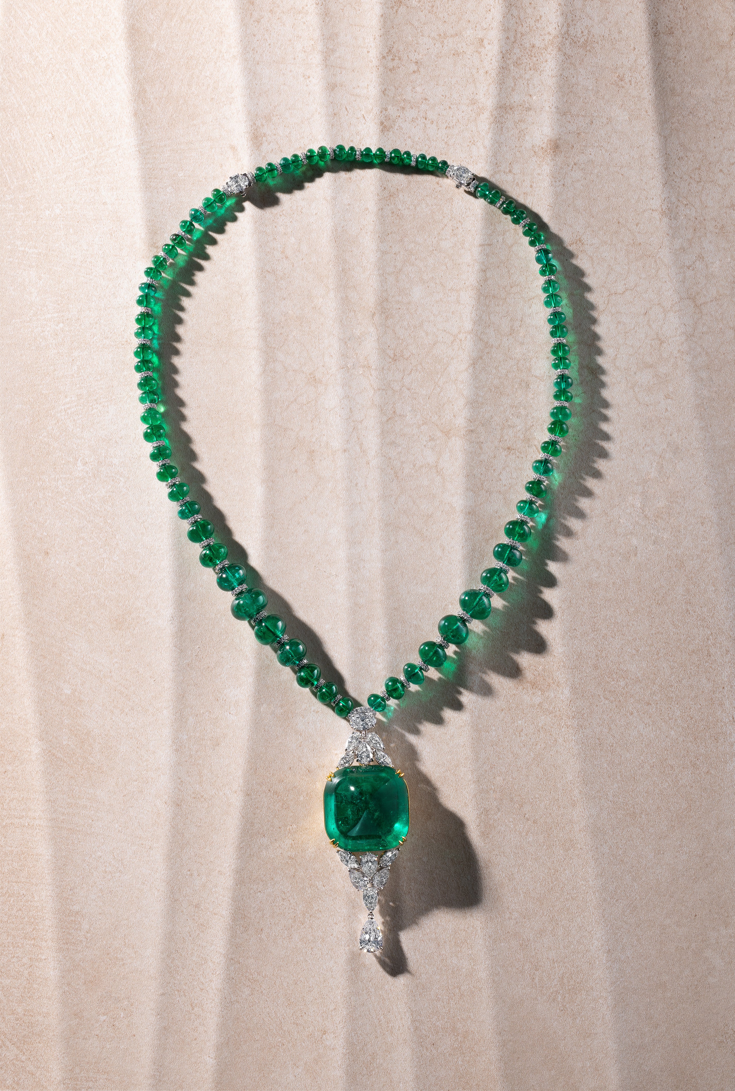 Emerald Necklace from Dehres