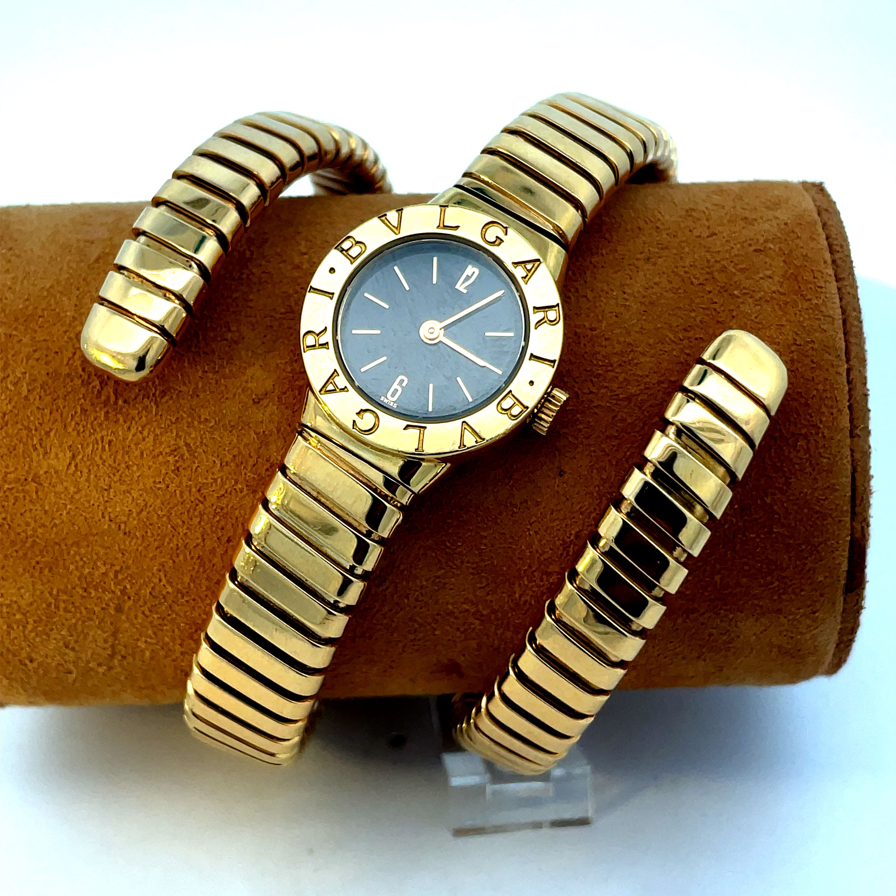 vintage Bulgari bracelet watch from Massimo Pinardi