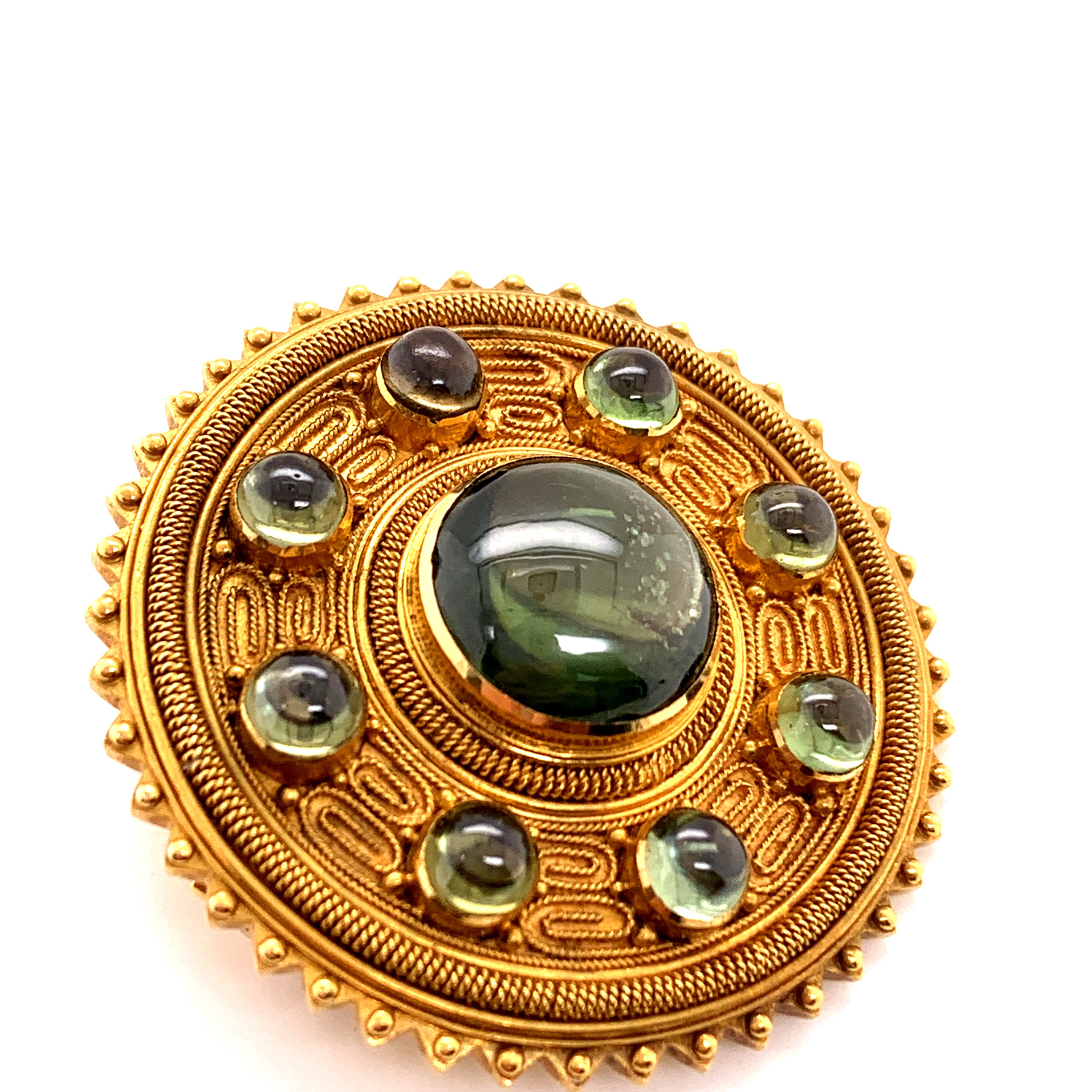 antique gold brooch from Palais Royal