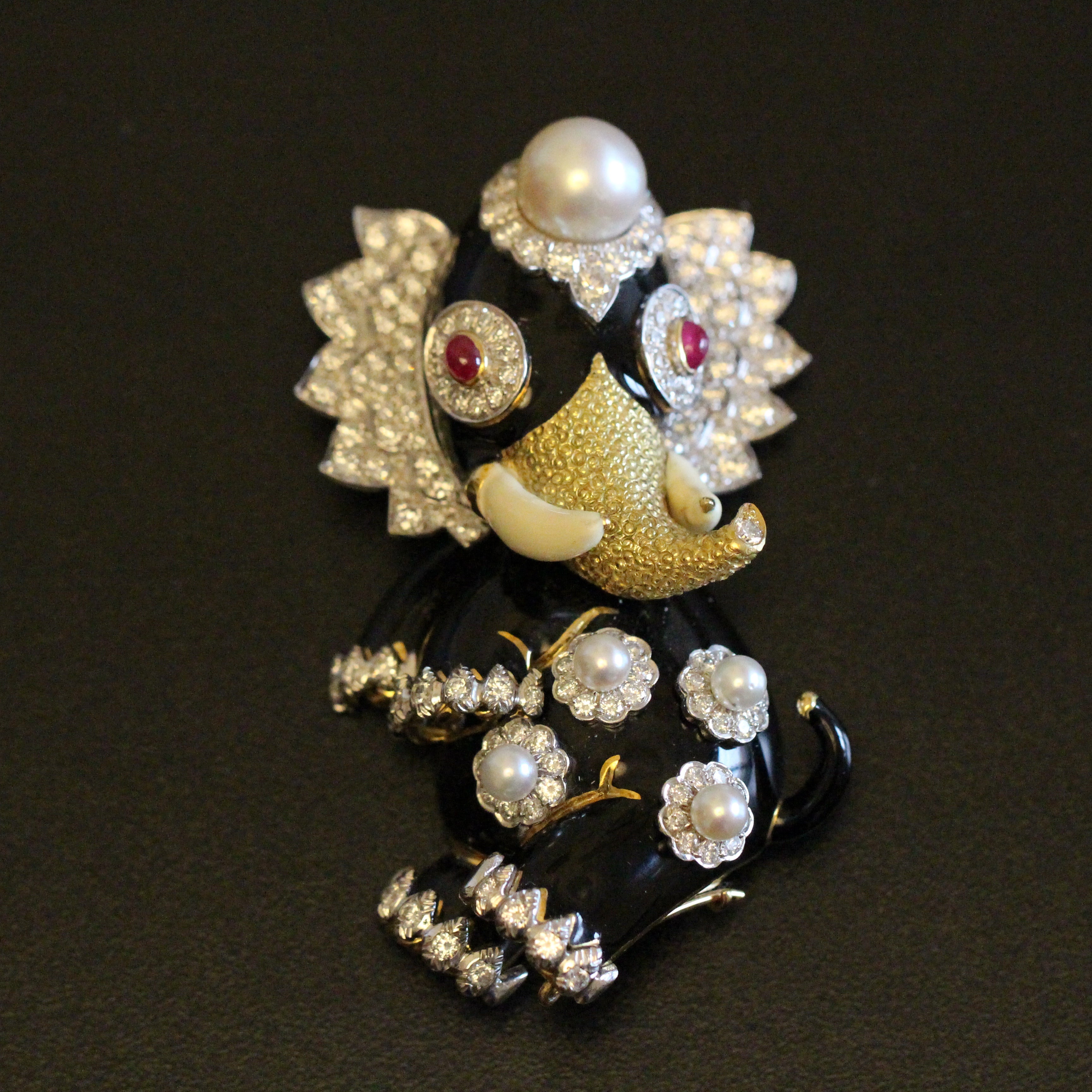 vintage elephant brooch from G Torroni