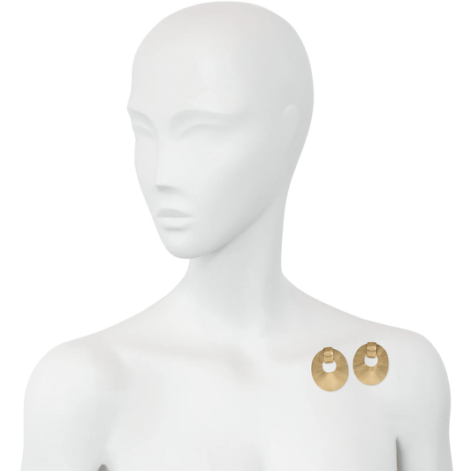 Retro 14KT Yellow Gold Brooches on shoulder