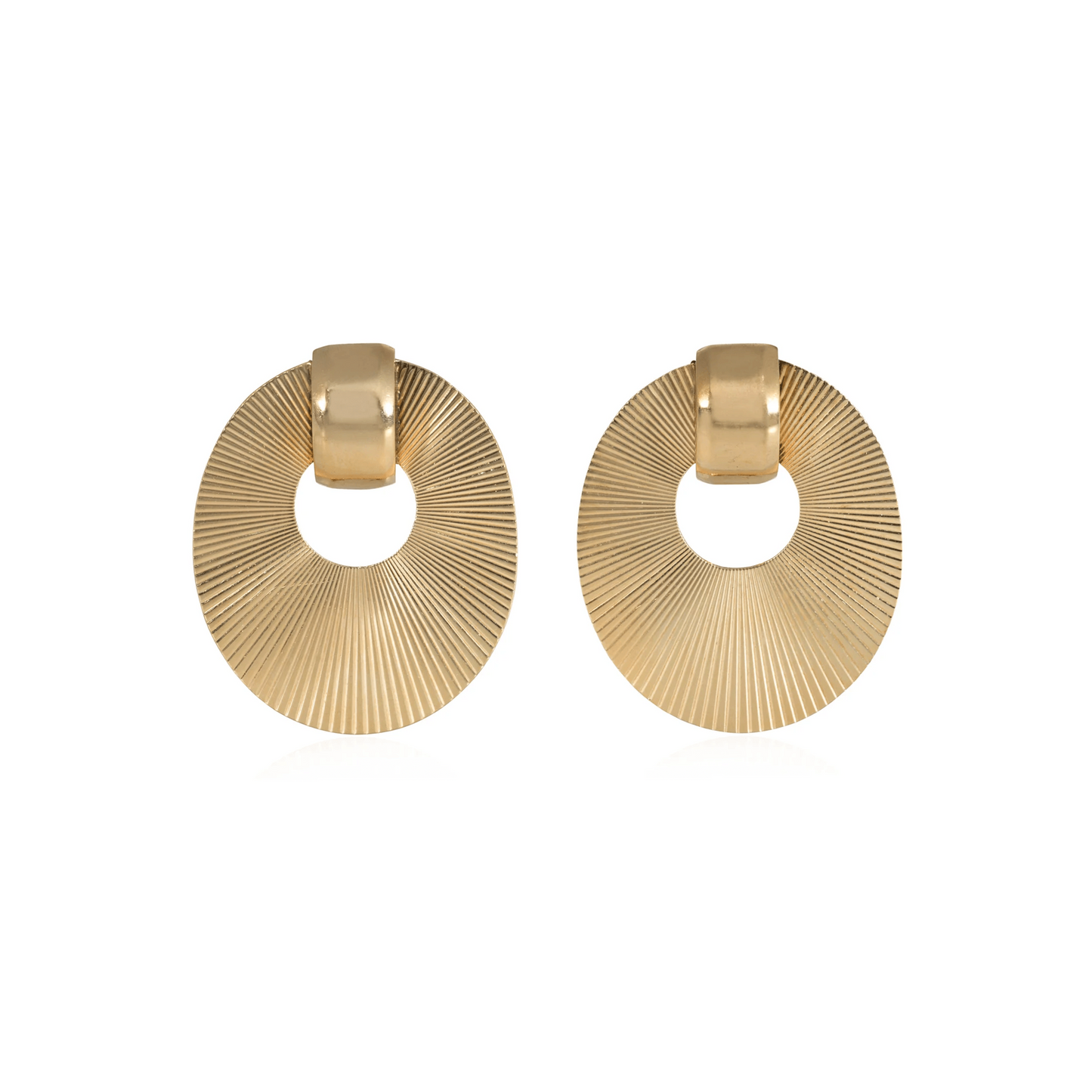 Retro 14KT Yellow Gold Brooches front