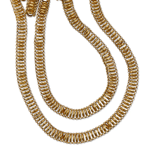 Georgian 18KT Yellow Gold Necklace close-up details