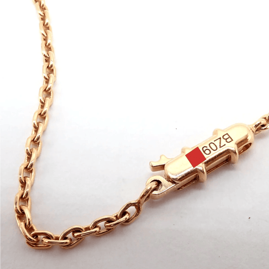 Cartier Post-1980s 18KT Rose Gold Turquoise, Amethyst & Diamond Necklace number