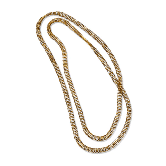 Georgian 18KT Yellow Gold Necklace front