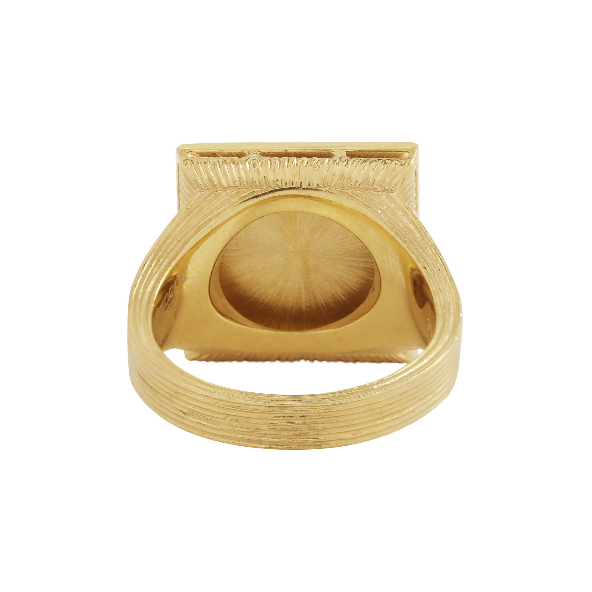 Buccellati Post-1980s 18KT Yellow Gold Ring back