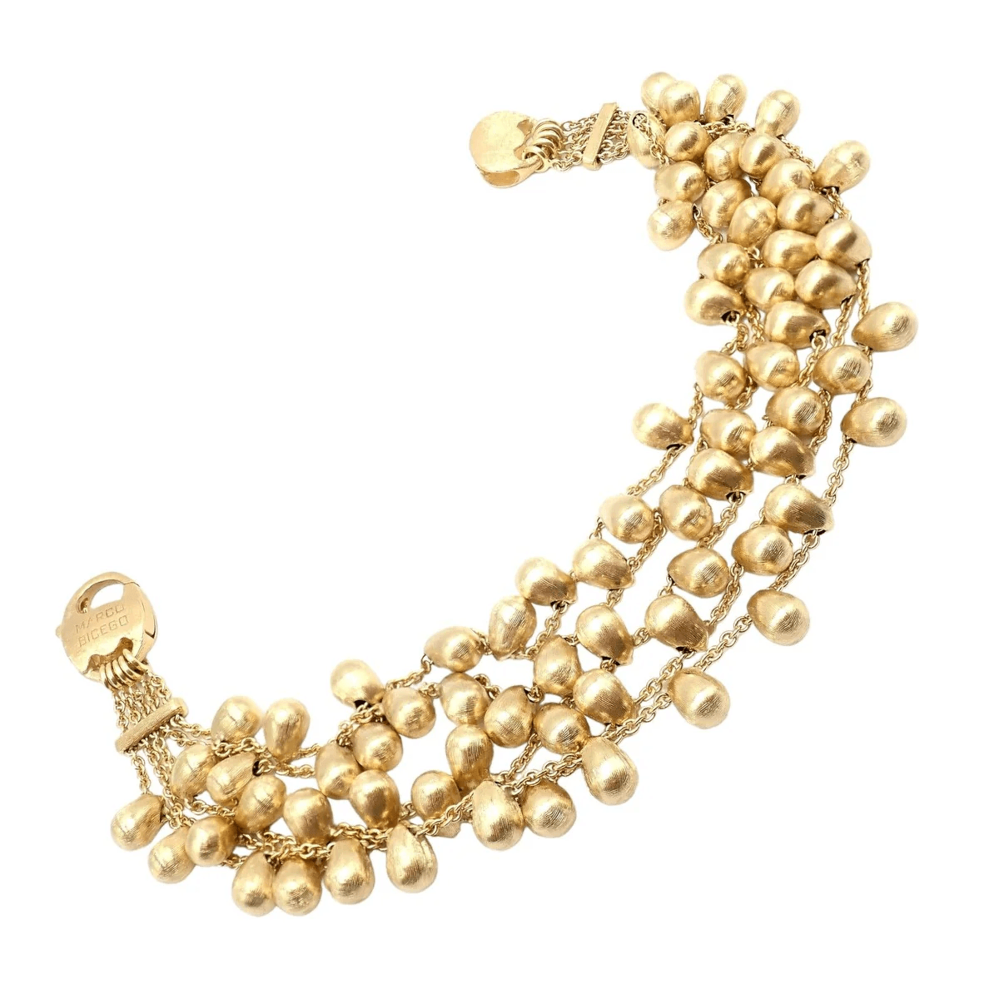 Marco Bicego Post-1980s 18KT Yellow Gold Bracelet back