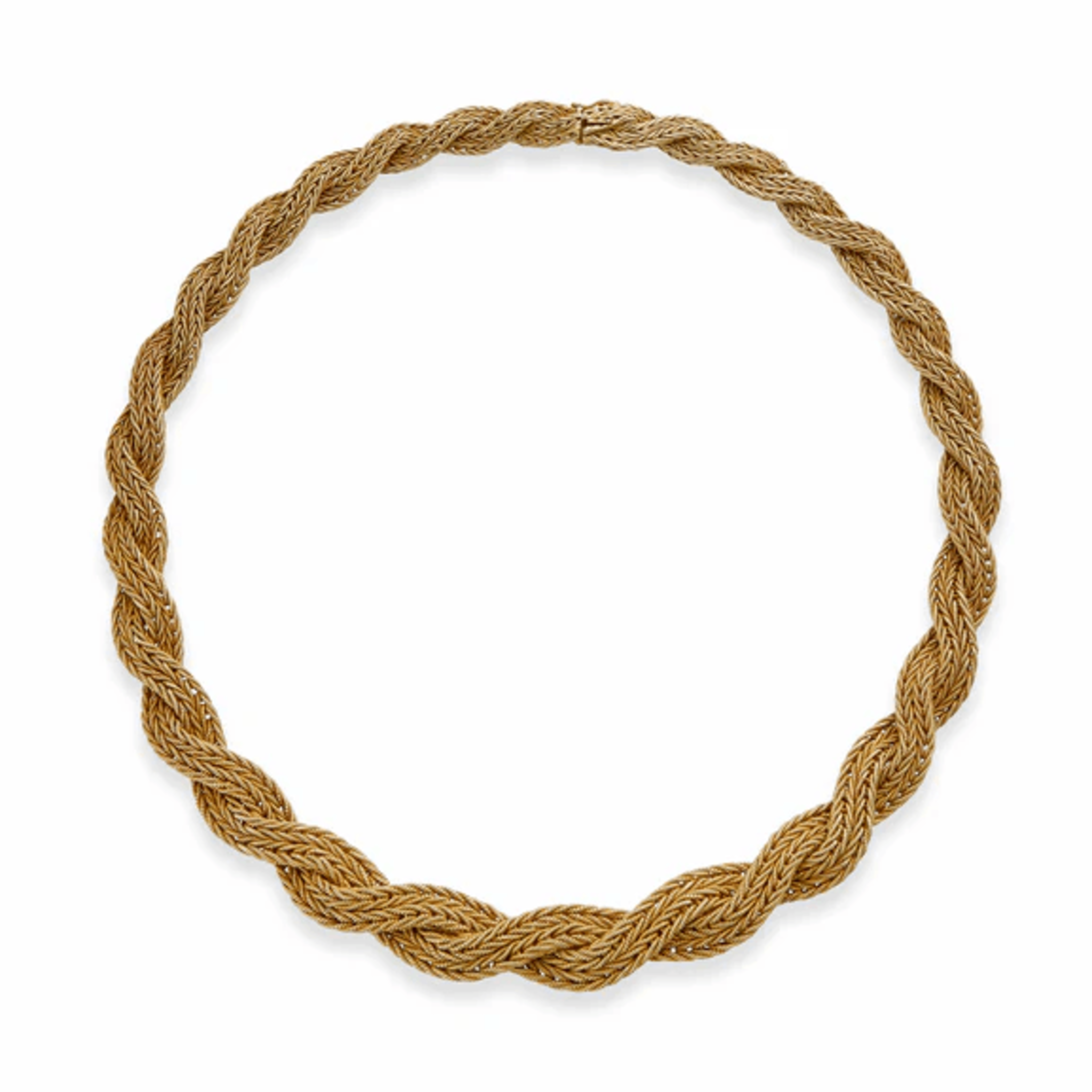 1970s 18KT Yellow Gold Necklace