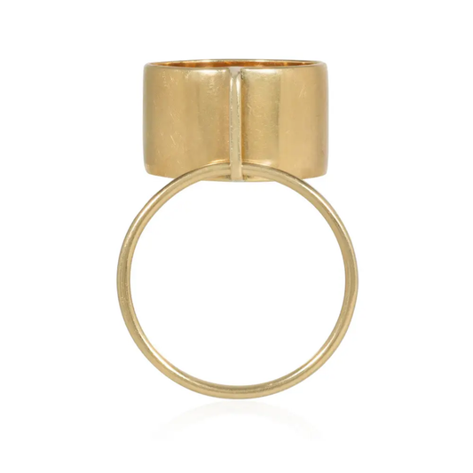 Cartier 1970s 18KT Yellow Gold Ring front