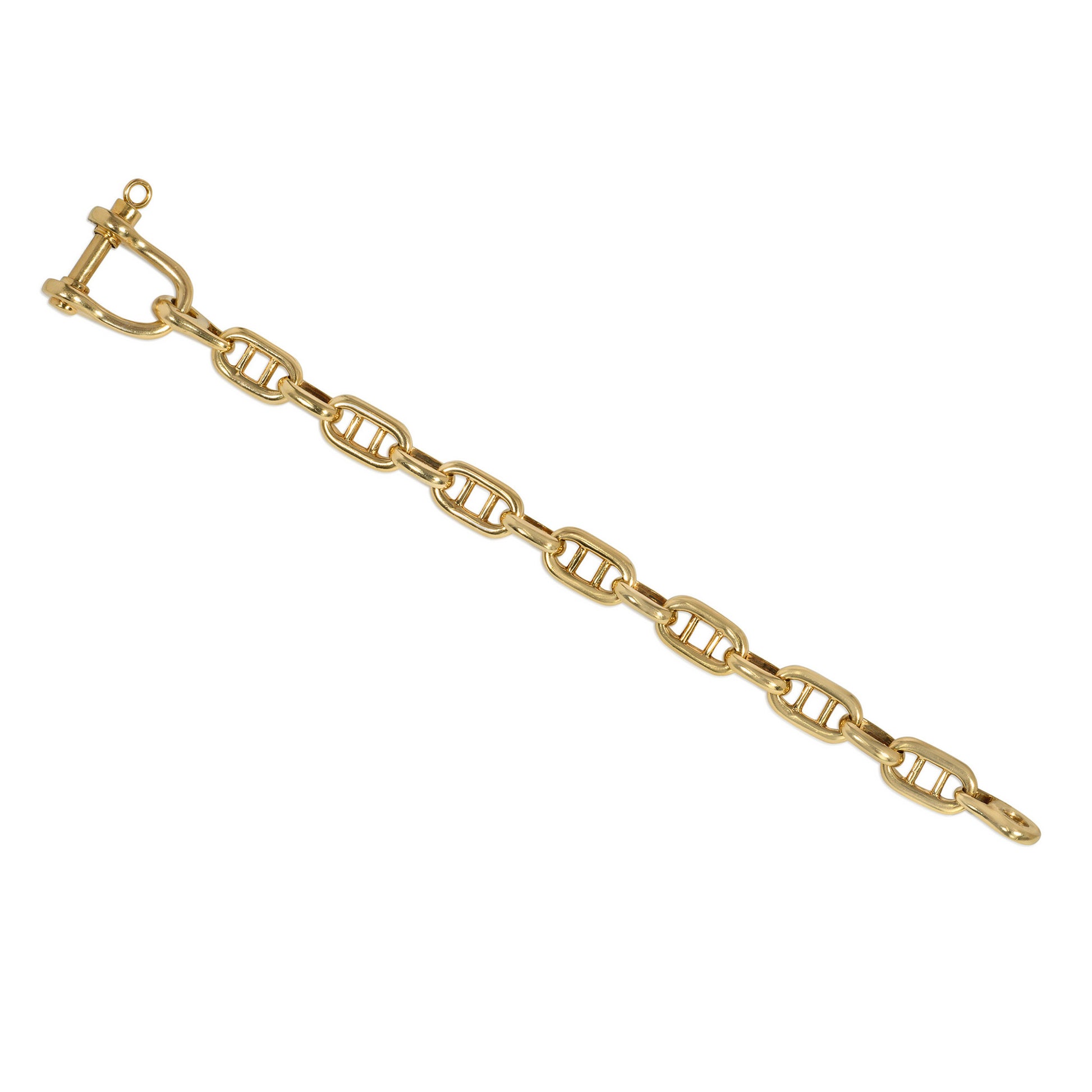 Cartier Paris 1960s 18KT Yellow Gold Bracelet front