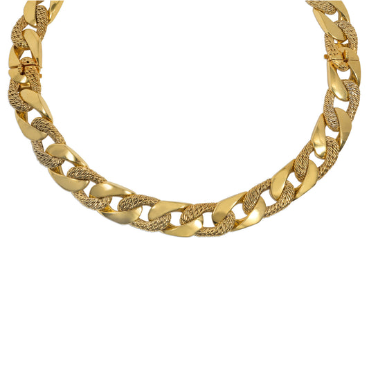 Georges Lenfant 1970s 18KT Yellow Gold Bracelets / Necklace