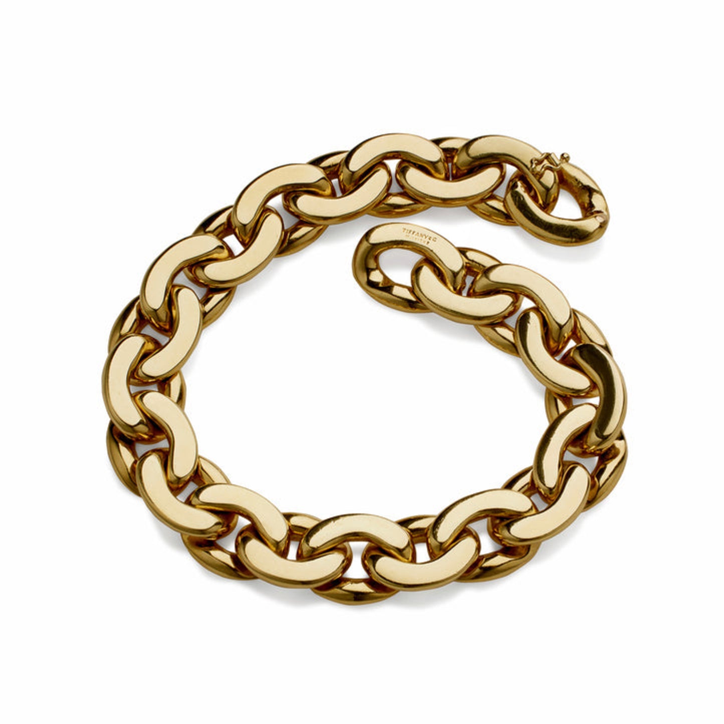 Tiffany & Co. Italy 1970s 18KT Yellow Gold Bracelet front