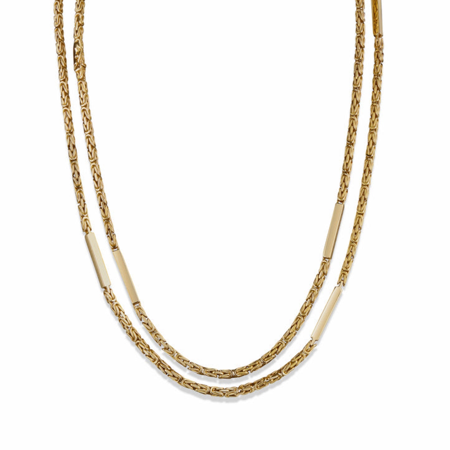 Chaumet Paris Post-1980s 18KT Yellow Gold Necklace front