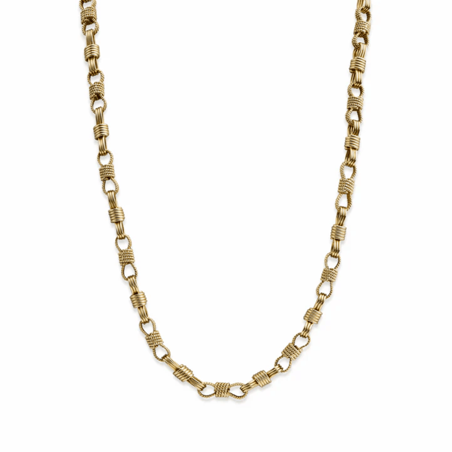 Bulgari Rome 1960s 18KT Yellow Gold Necklace front