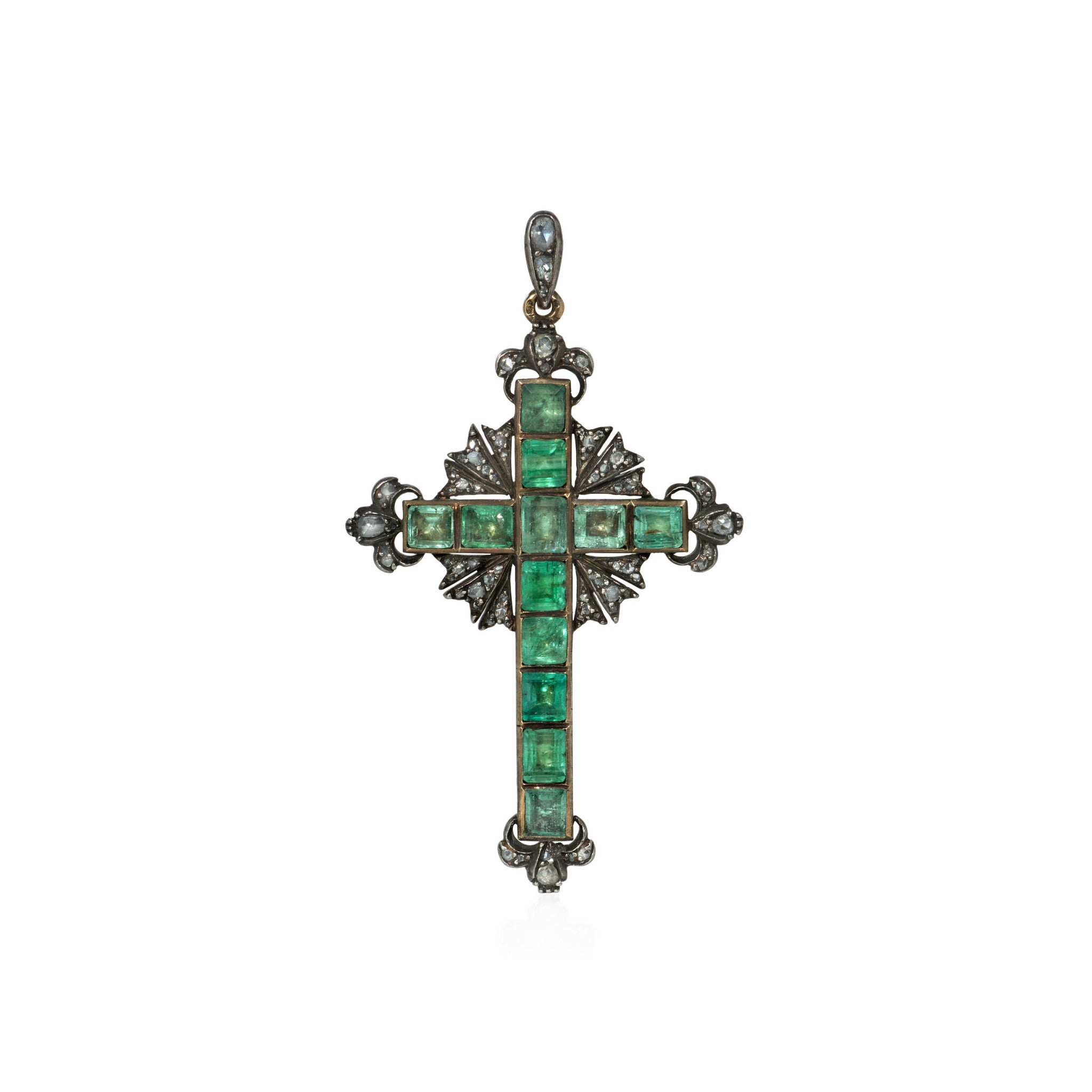 Cross Pendant, Natural Emerald, Emerald Pendant, May Birthstone, Emerald Cross, Christian Pendant, Vintage Cross Pendant, 925 Silver Pendant retailer