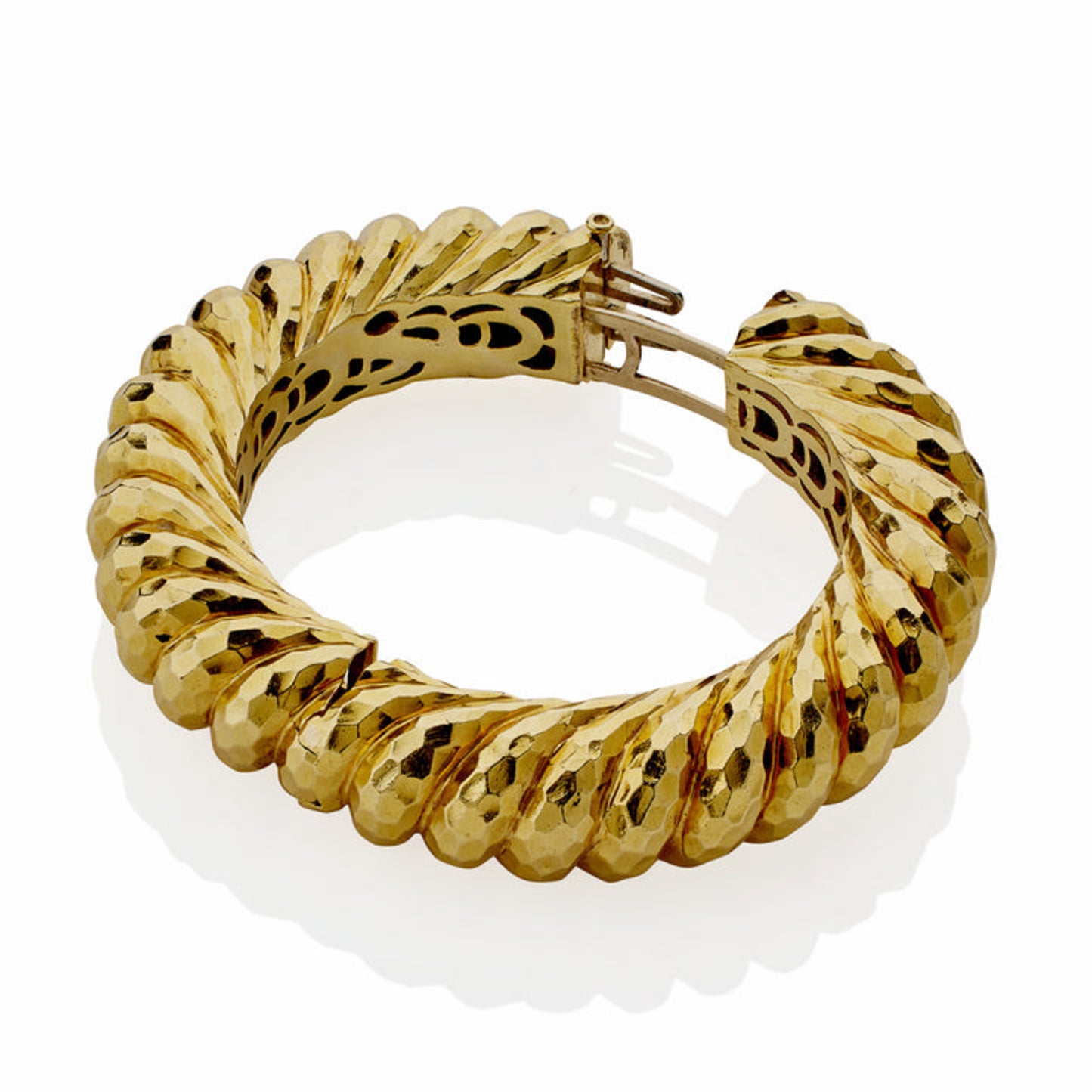 Henry Dunay 1970s 18KT Yellow Gold Bracelet front