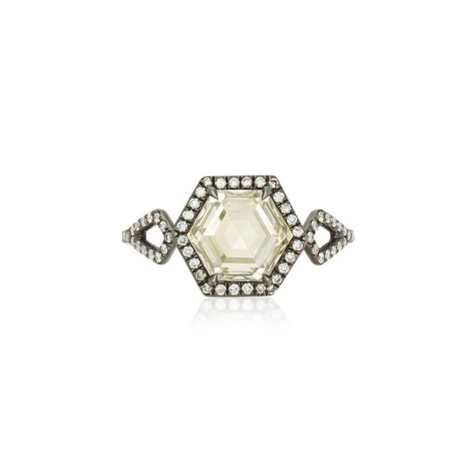 Monique Pean ring front view