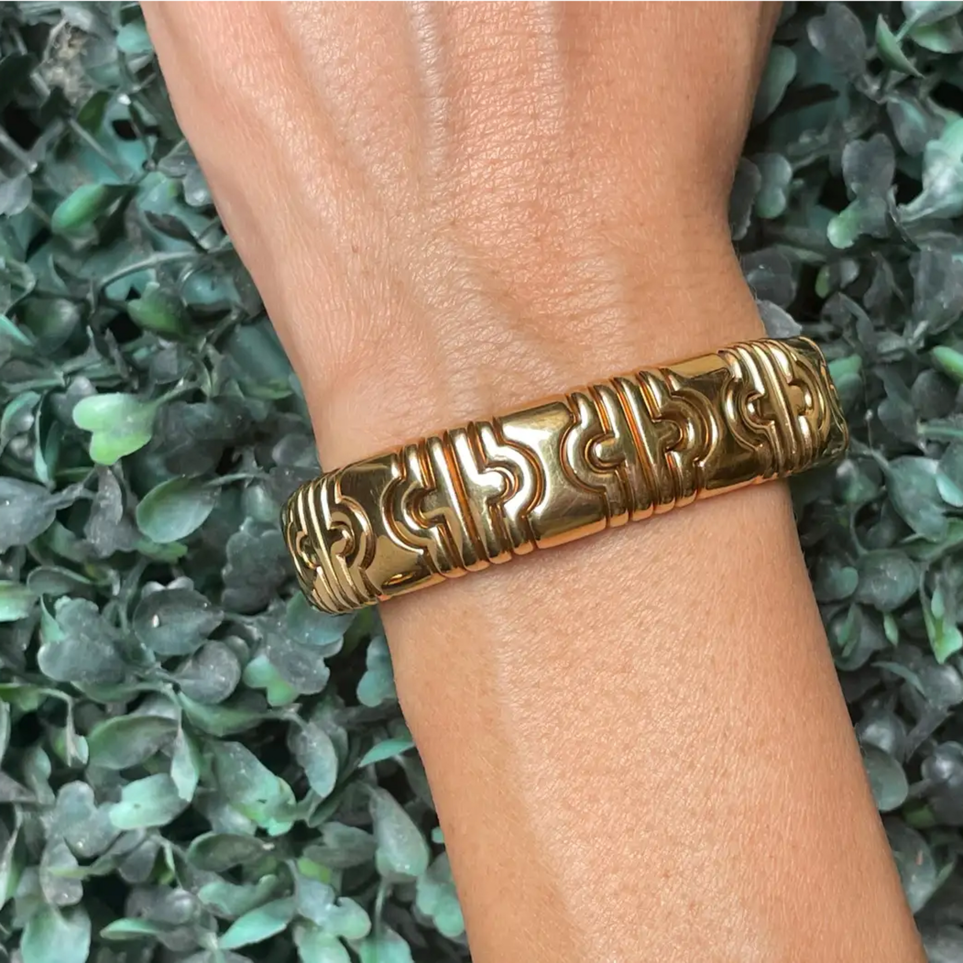 Vintage Bulgari 18KT Gold Suite 1980s Collection