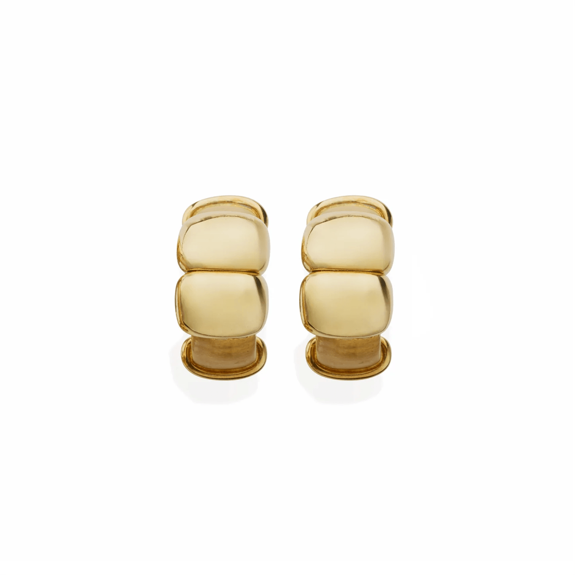 René Boivin France 1970s 18KT Yellow Gold Diamond Suite bottom