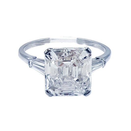 Raymond Yard Art Deco Platinum Diamond Ring front