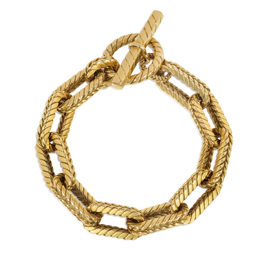 Tiffany & Co. 1970s 18KT Yellow Gold Bracelet front
