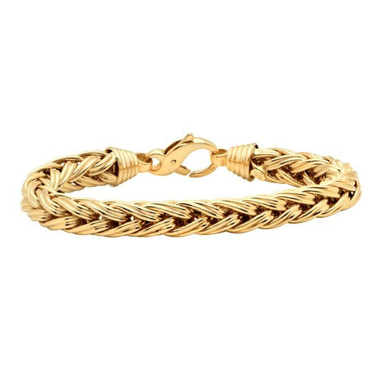 Italian Post-1980s 14KT Yellow Gold Bracelet front