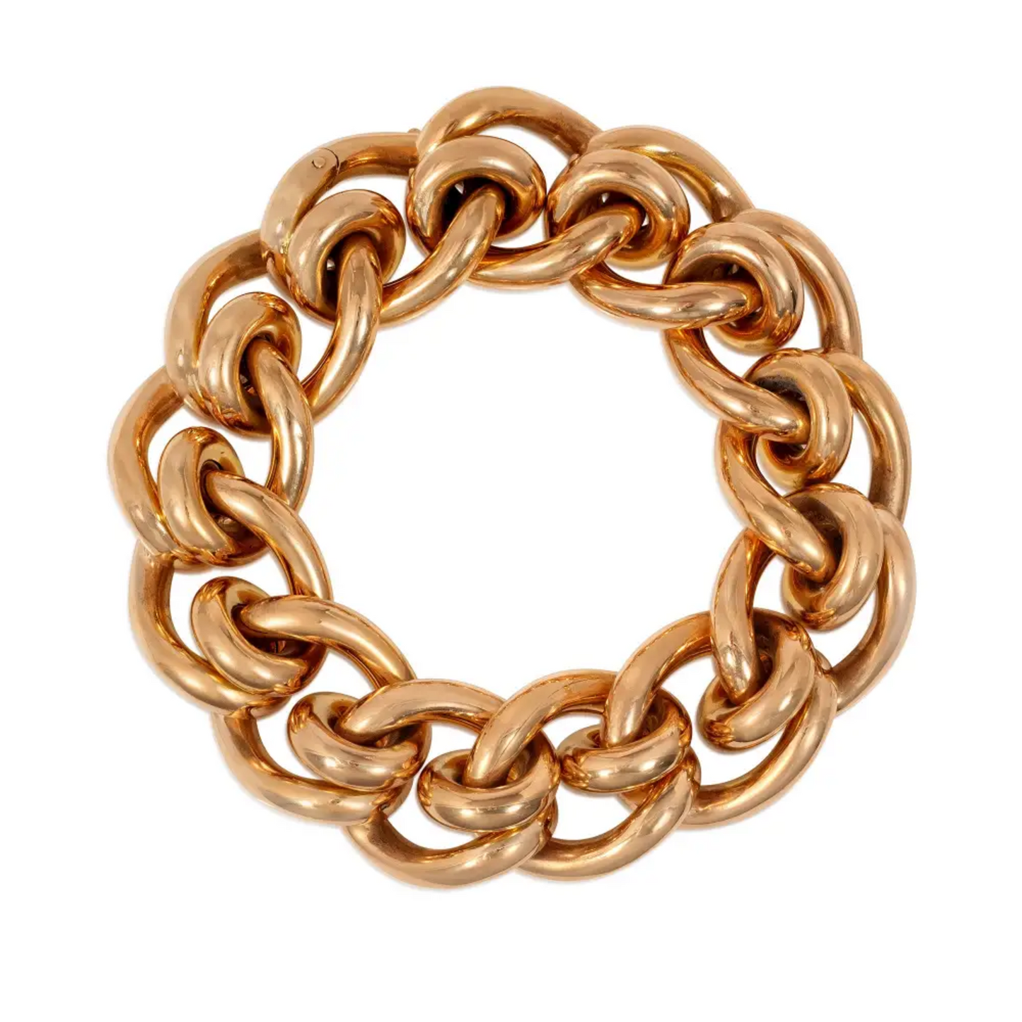Vallienne Paris Retro 18KT Rose Gold Bracelet front