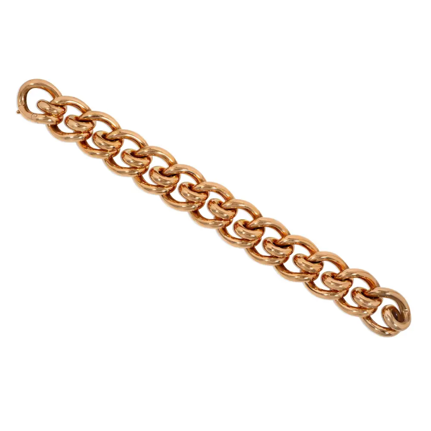 Vallienne Paris Retro 18KT Rose Gold Bracelet front