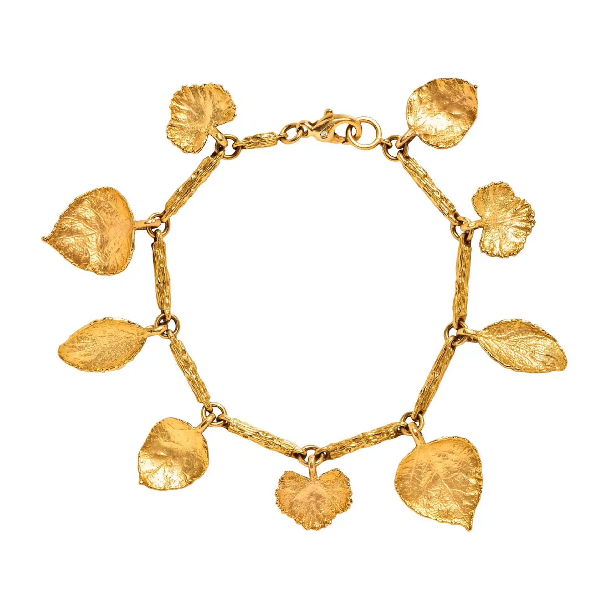 Aaron Henry Post-1980s 18KT Yellow Gold Bracelet front