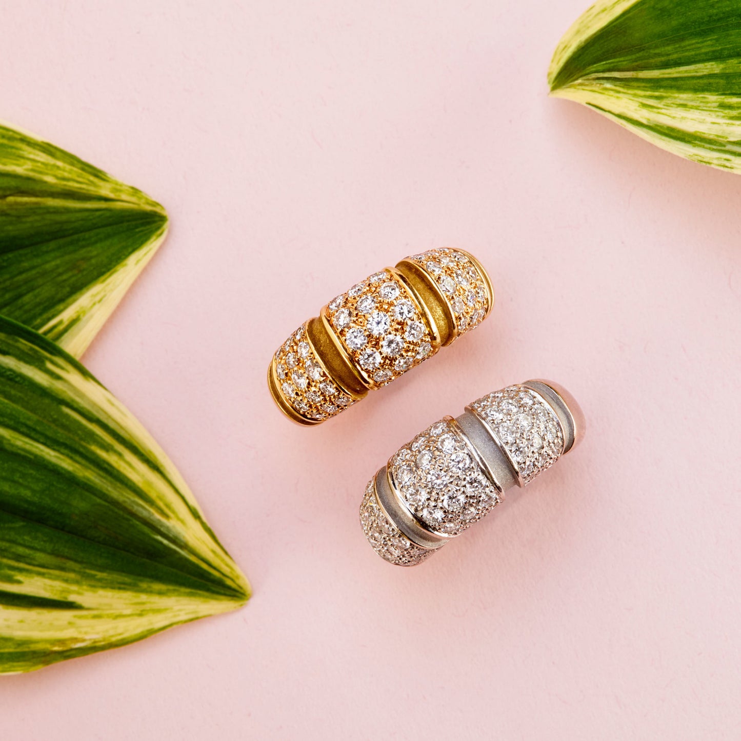 Mauboussin Paris Post-1980s 18KT White Gold Diamond Ring front