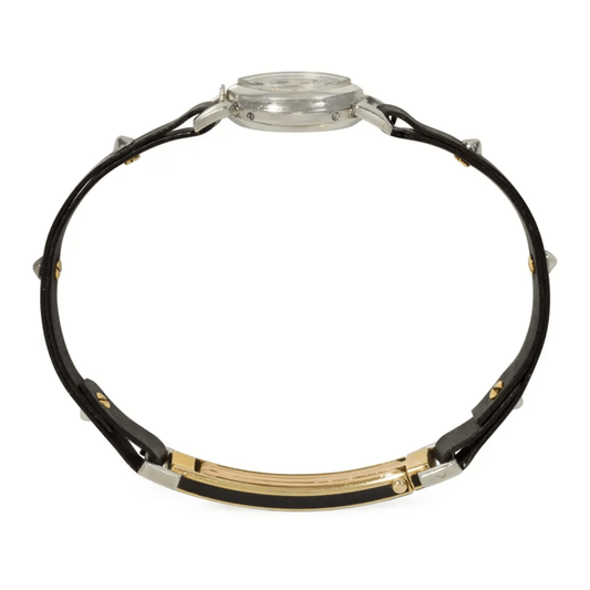 Cartier France Art Deco Platinum Amande Watch Bracelet profile