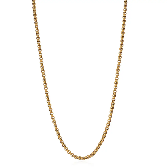 Victorian 18KT Yellow Gold Turquoise Necklace front