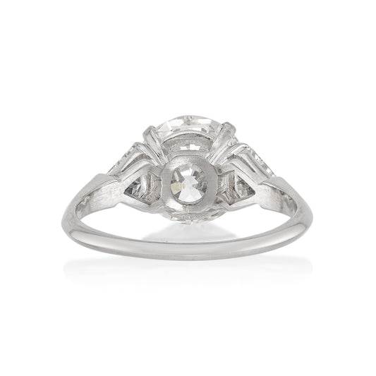 1940s Platinum Diamond Ringback
