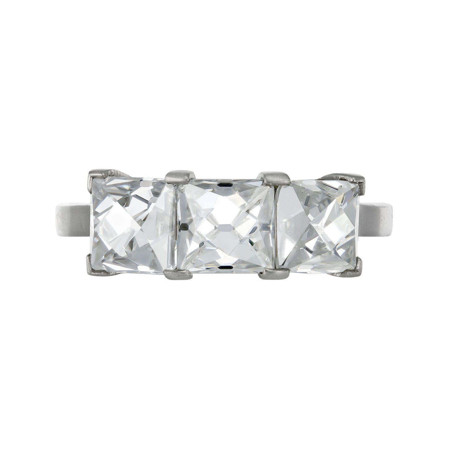 1930s Platinum Diamond Ring front