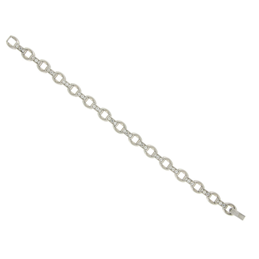 Oscar Heyman Bros. 1960s Platinum Diamond Bracelet back