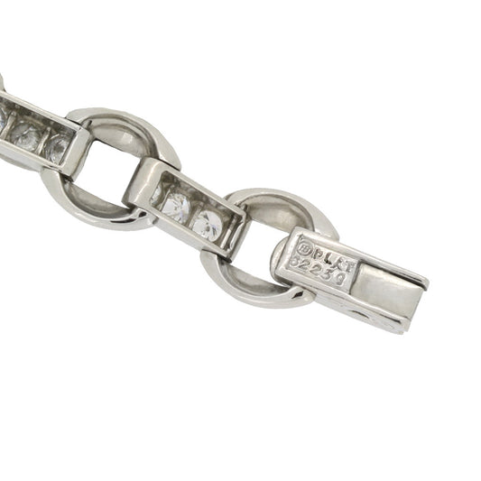 Oscar Heyman Bros. 1960s Platinum Diamond Bracelet clasp