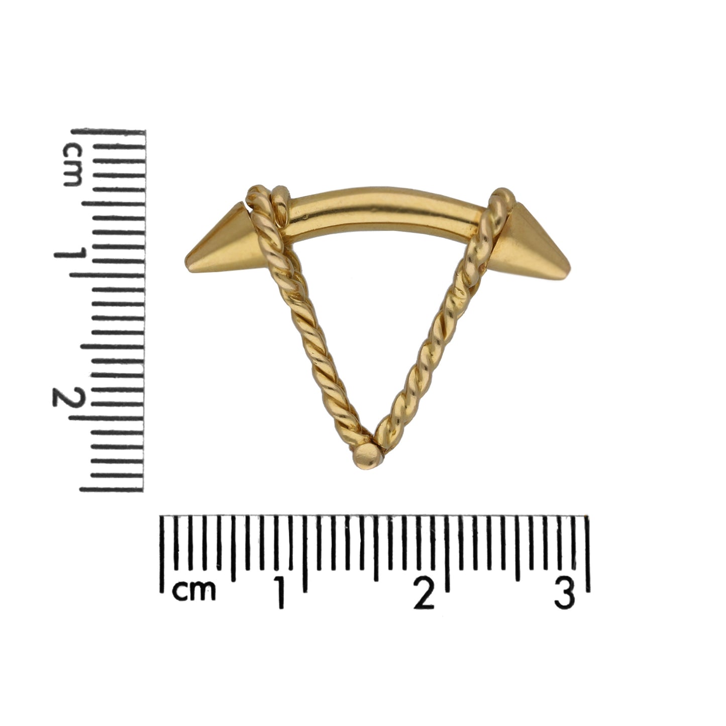 French 1960s 18KT Yellow Gold Cufflinks measurements