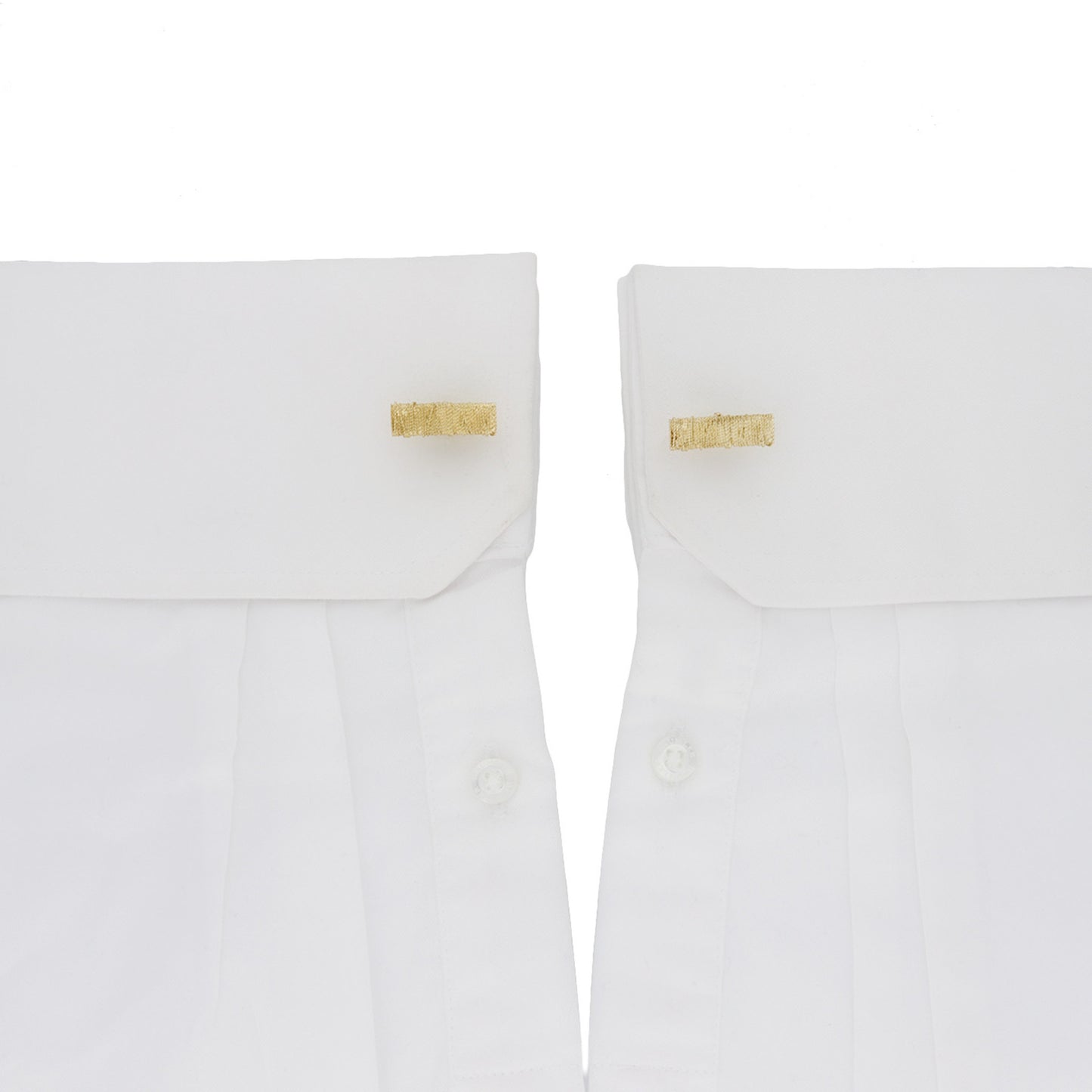 Georges Lenfant France 1960s 18KT Yellow Gold Cufflinks on cuff