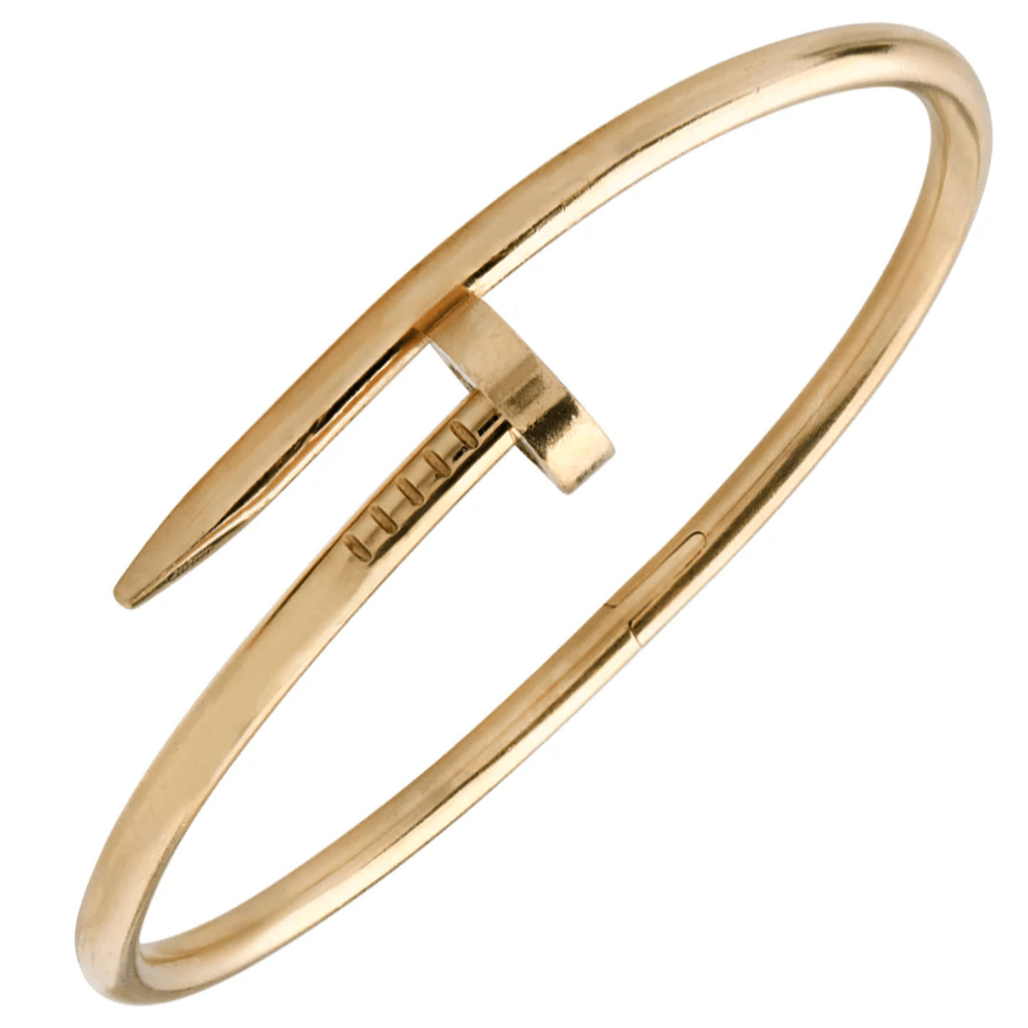 Cartier Post-1980s 18KT Yellow Gold Juste Un Clou Bracelet front