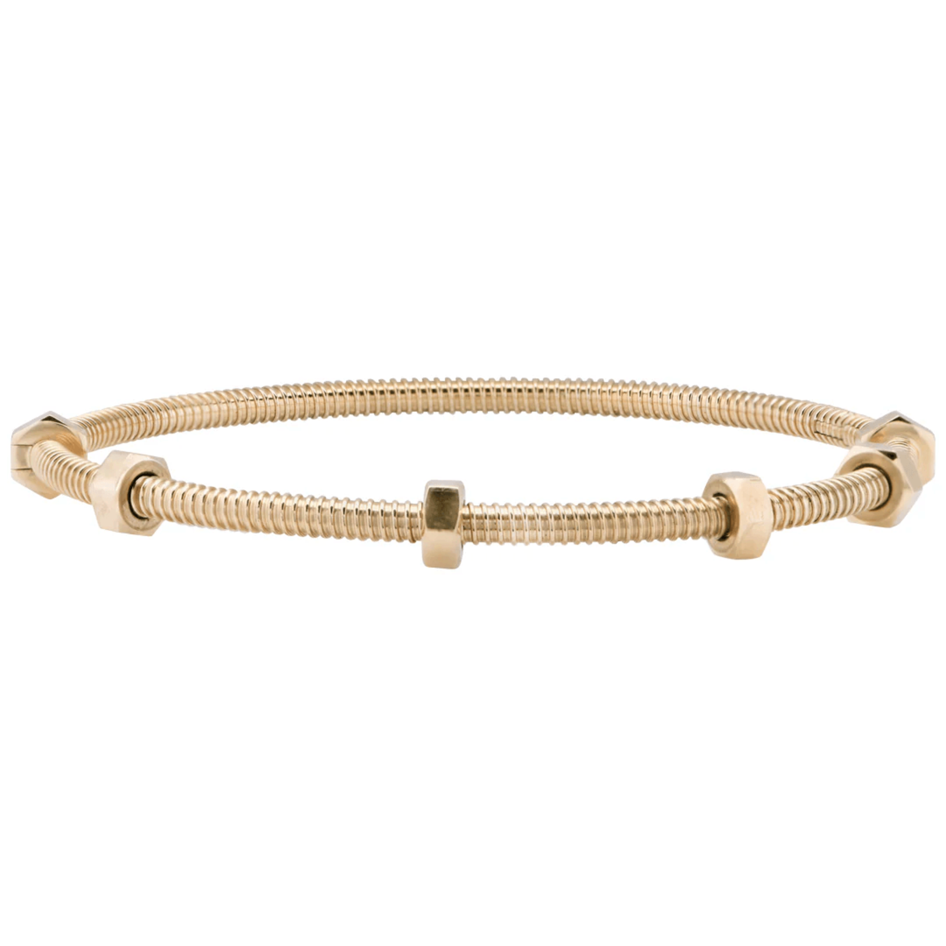 Cartier Post-1980s 18KT Yellow Gold Bracelet front