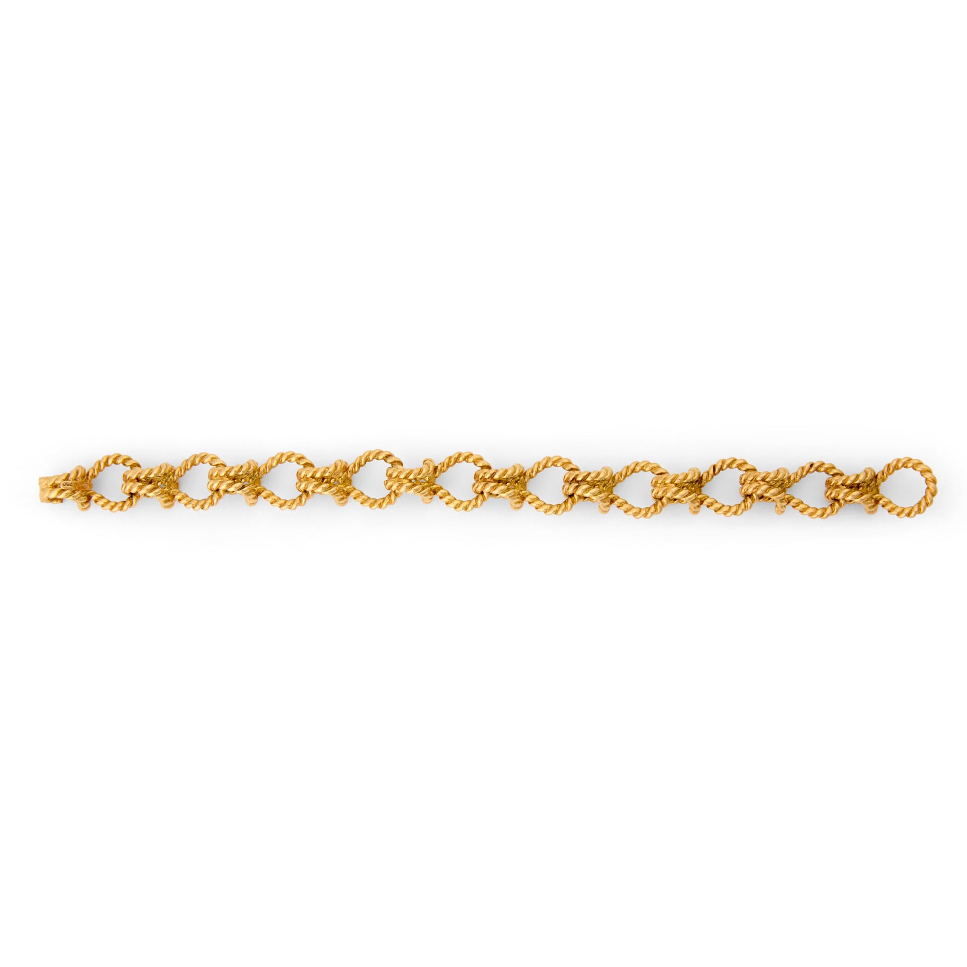 Fulco Di Verdura Post-1980s 18KT Yellow Gold Bracelet front